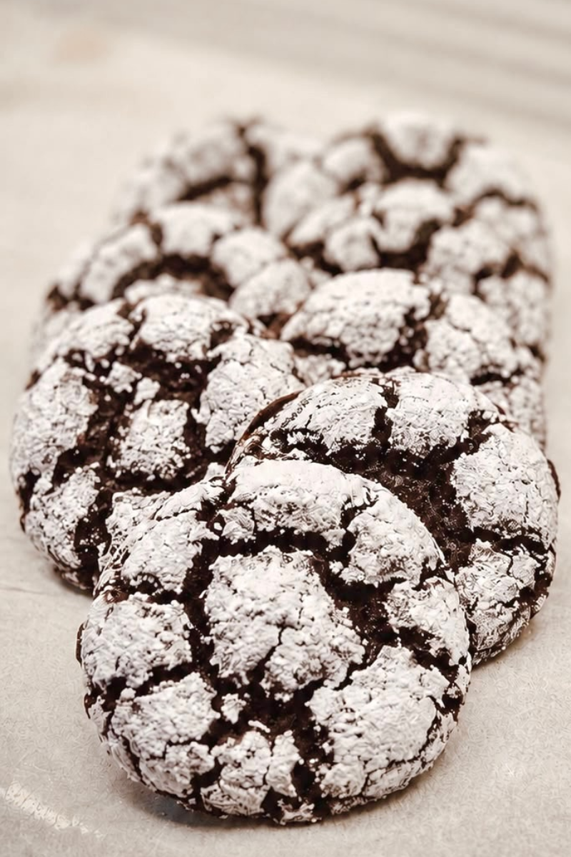 Chocolate Crinkle Cookies Recipe