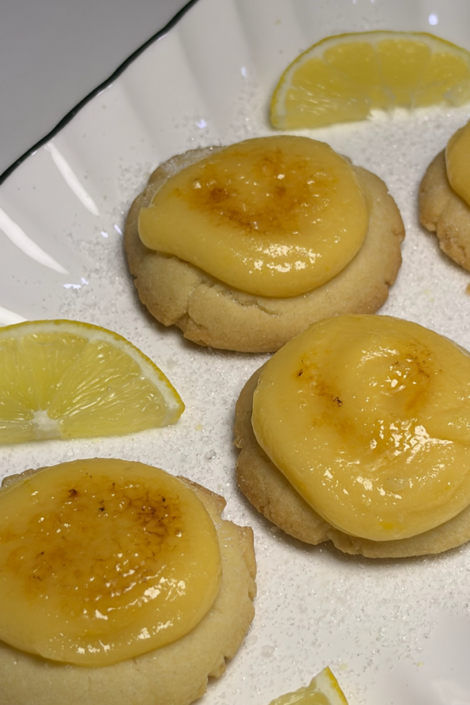 Lemon Creme Brulee Cookies Recipe