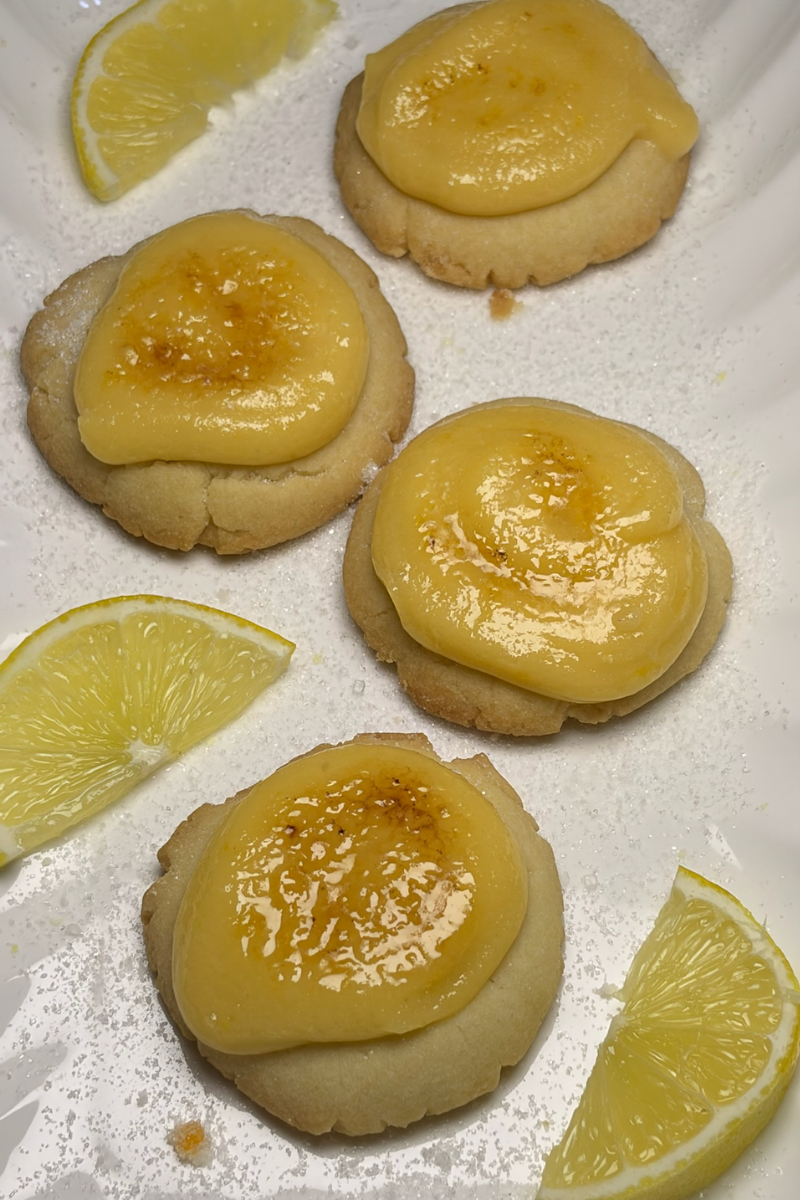 Lemon Creme Brulee Cookies Recipe