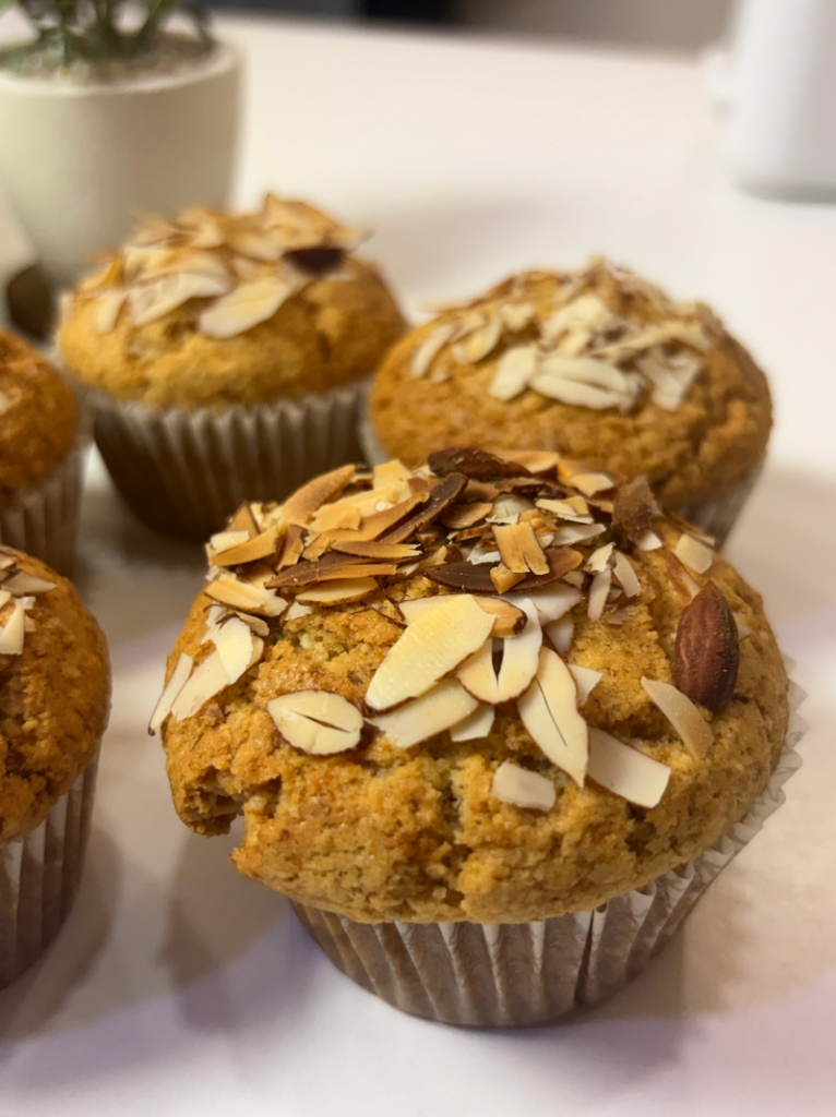 Almond Muffins Recipe