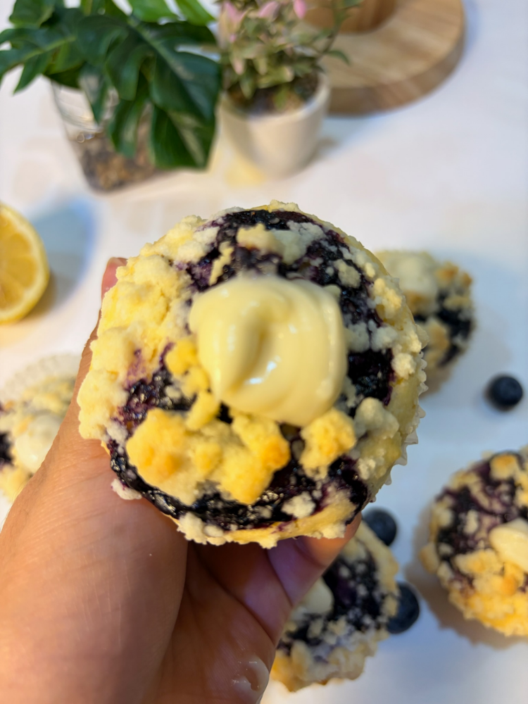 Blueberry Cheesecake Muffins Recipe