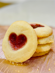 Cherry Almond Thumbprint Cookies Recipe