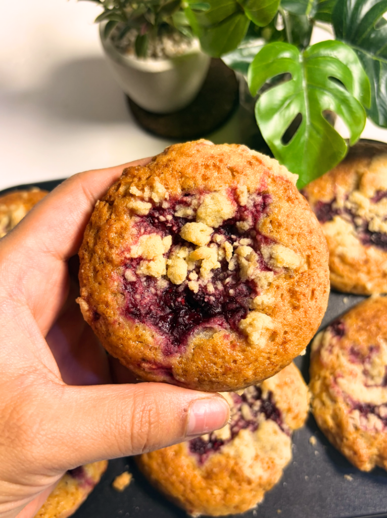 Raspberry Streusel Muffins Recipe