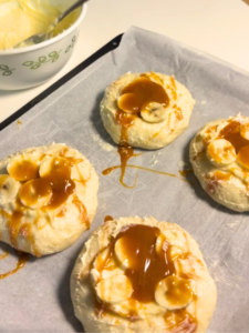 Banana Caramel Buns Recipe