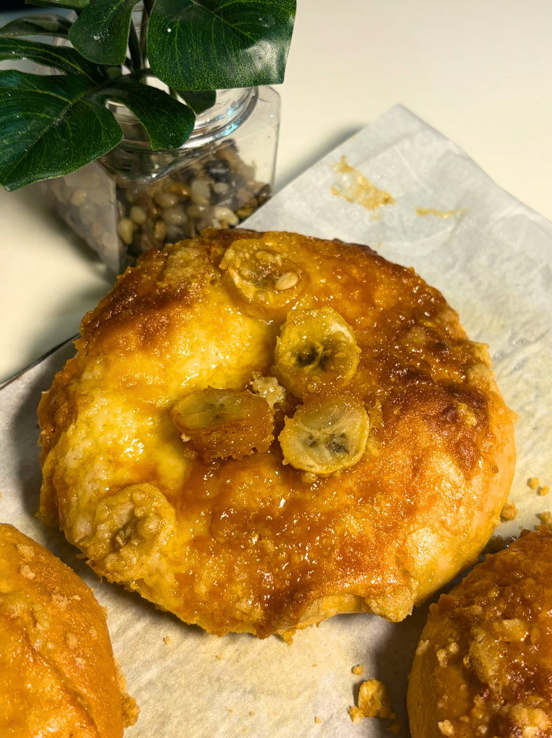 Banana Caramel Buns Recipe